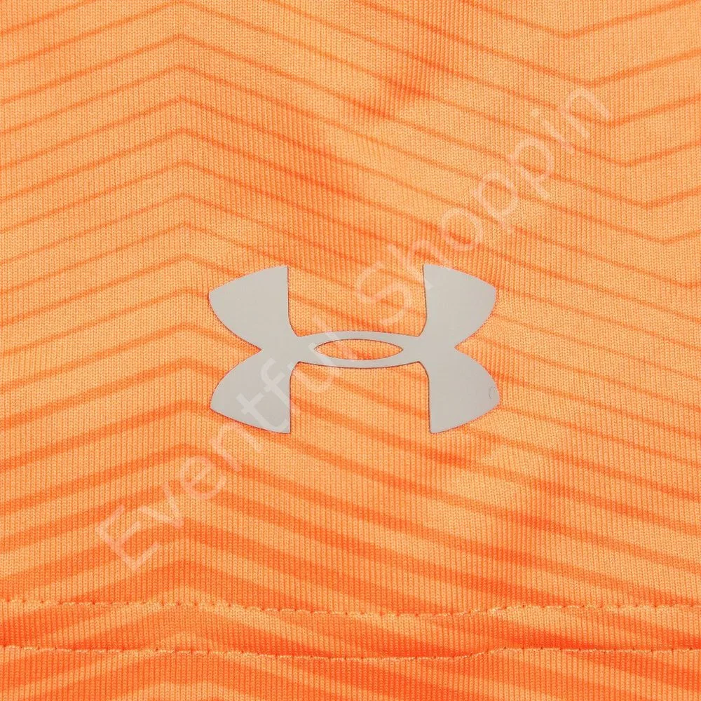 Under Armour Playoff Reactor Arcadia Bluffs Golf Polo Shirt in Orange Size XL - Picture 5 of 7